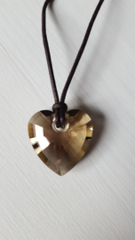 Swarovski ketting met hart