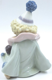 Lladro beeldje, clown met hond #5277