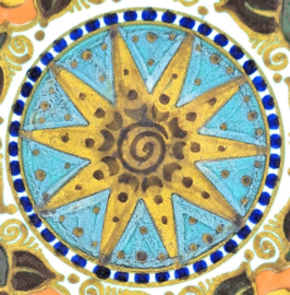 Plateel schaal