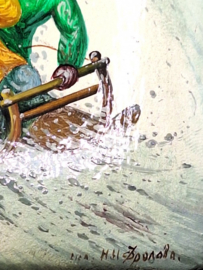 Russisch lakdoosje miniatuurkunst