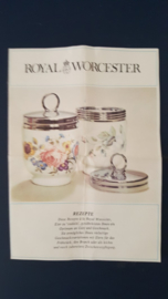 Royal Worchester egg coddler set