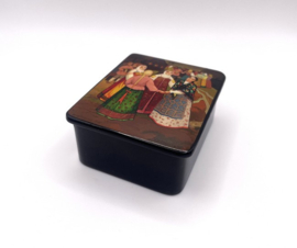 Russisch lakdoosje miniatuurkunst