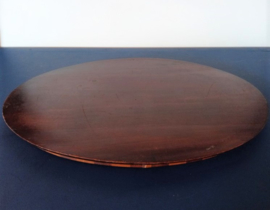 Houten dienblad met inlegwerk