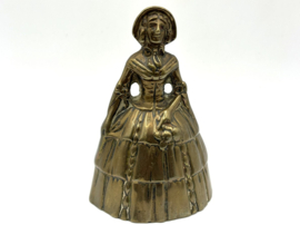 Messing tafelbel van dame