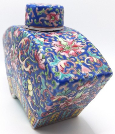 Waaiervormige Qianlong theebus