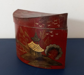 Trommel met chinoiserie decor