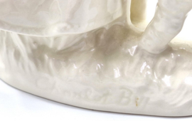 Meisje met lam door Goebel