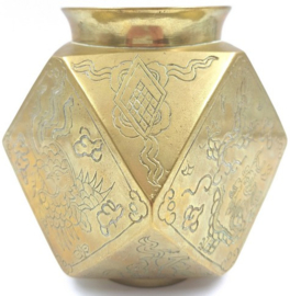 Japanse messing vaas