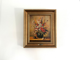 Kleurrijk stilleven door C. Pila