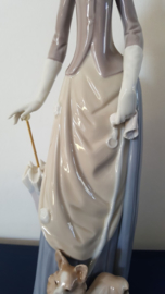 Lladro, dame met chihuahua