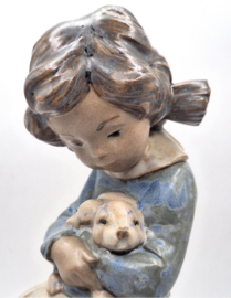 Lladro meisje met konijn