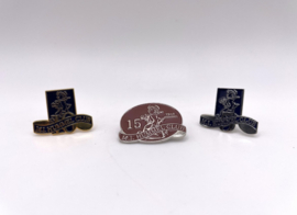 3 Hummel Club broches