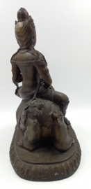 Bronzen beeld van Durga
