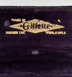 Vintage Gillette scheerset