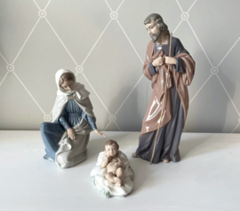 Nao Lladro - 3-delige kerststal
