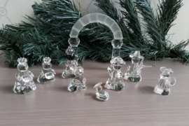 Swarovski 9-delige kerststal
