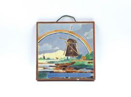 Cloisonné oorlog tegeltje 1943