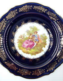 Groot bord van Limoges