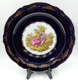 Groot bord van Limoges