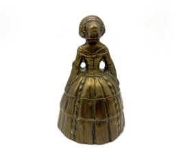 Messing tafelbel van dame