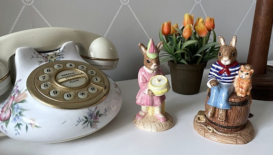 Telefoon en Royal Doulton