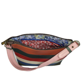Fairtrade restleer handtas