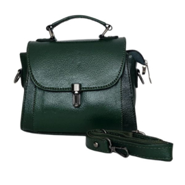 Fairtrade restleer handtas