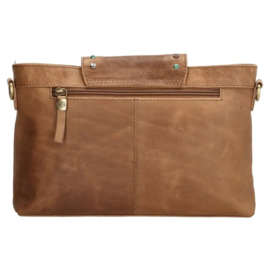 Leren schoudertas Micmacbags