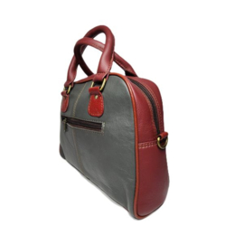 Fairtrade restleer handtas
