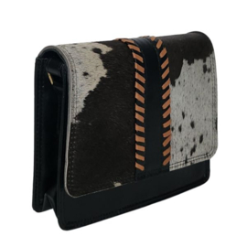 Fairtrade restleer handtas