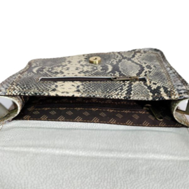 Fairtrade restleer handtas