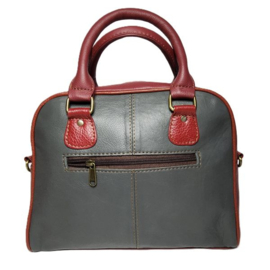 Fairtrade restleer handtas