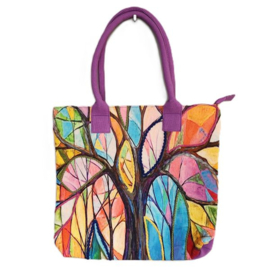Fairtrade medium stevige schoudertas