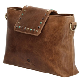 Leren schoudertas Micmacbags