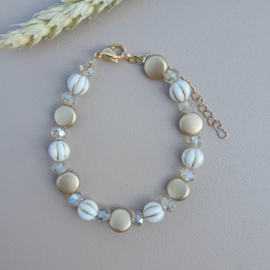 Armband Rondjes Wit