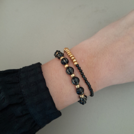 Armband Zwart/Goud
