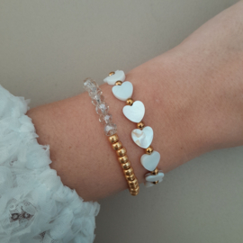 Armband Hartjes