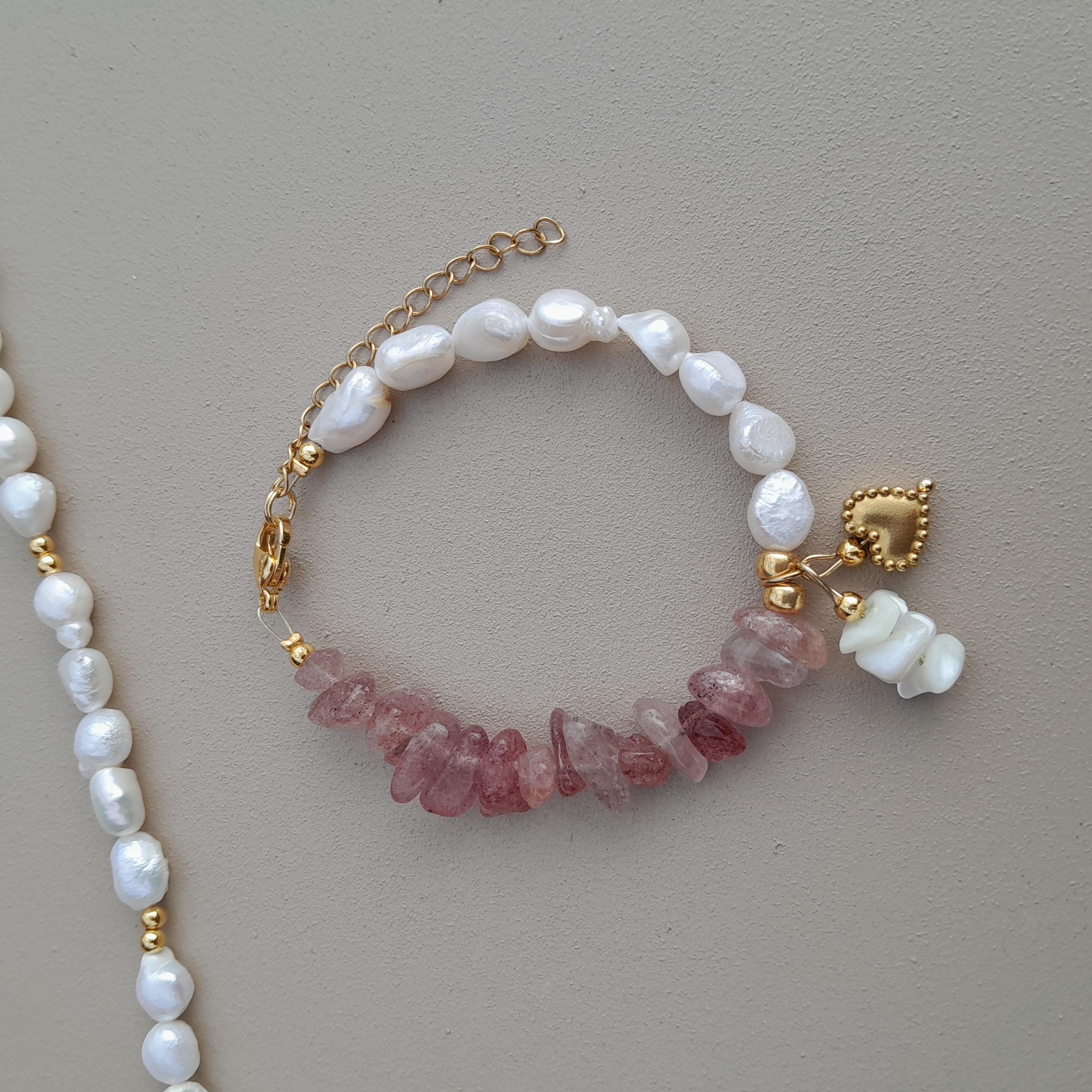 Armband Roze