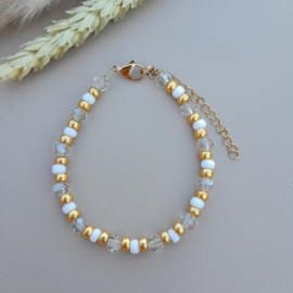 Armband Wit/Goud