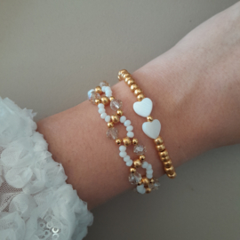 Armband Luxe Wit