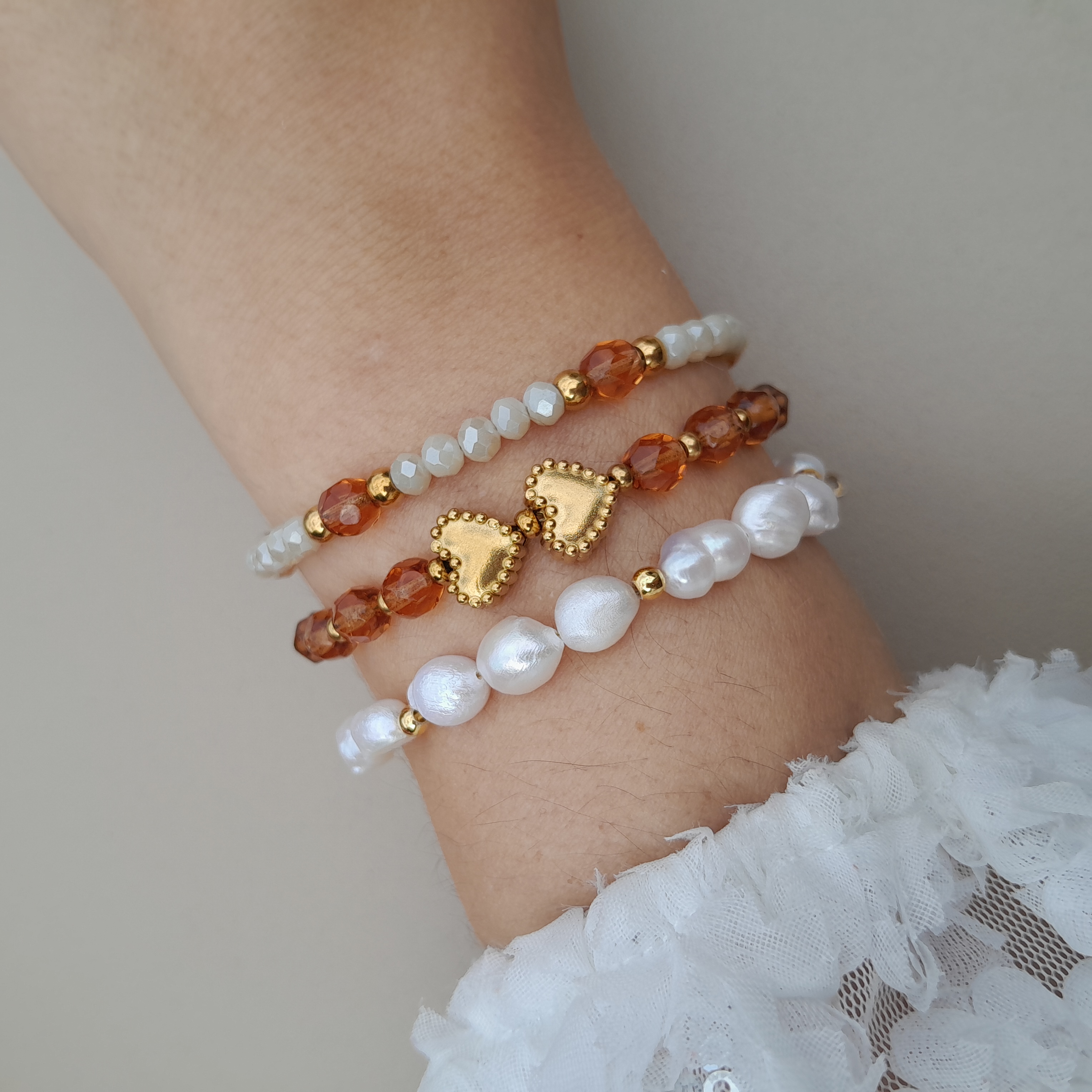 Armband Zoetwaterparel