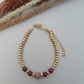 Armband Rood