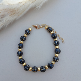 Armband Zwart/Goud