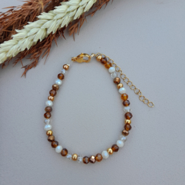 Armband Mix Bruin