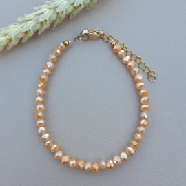 Armband Zalmroze