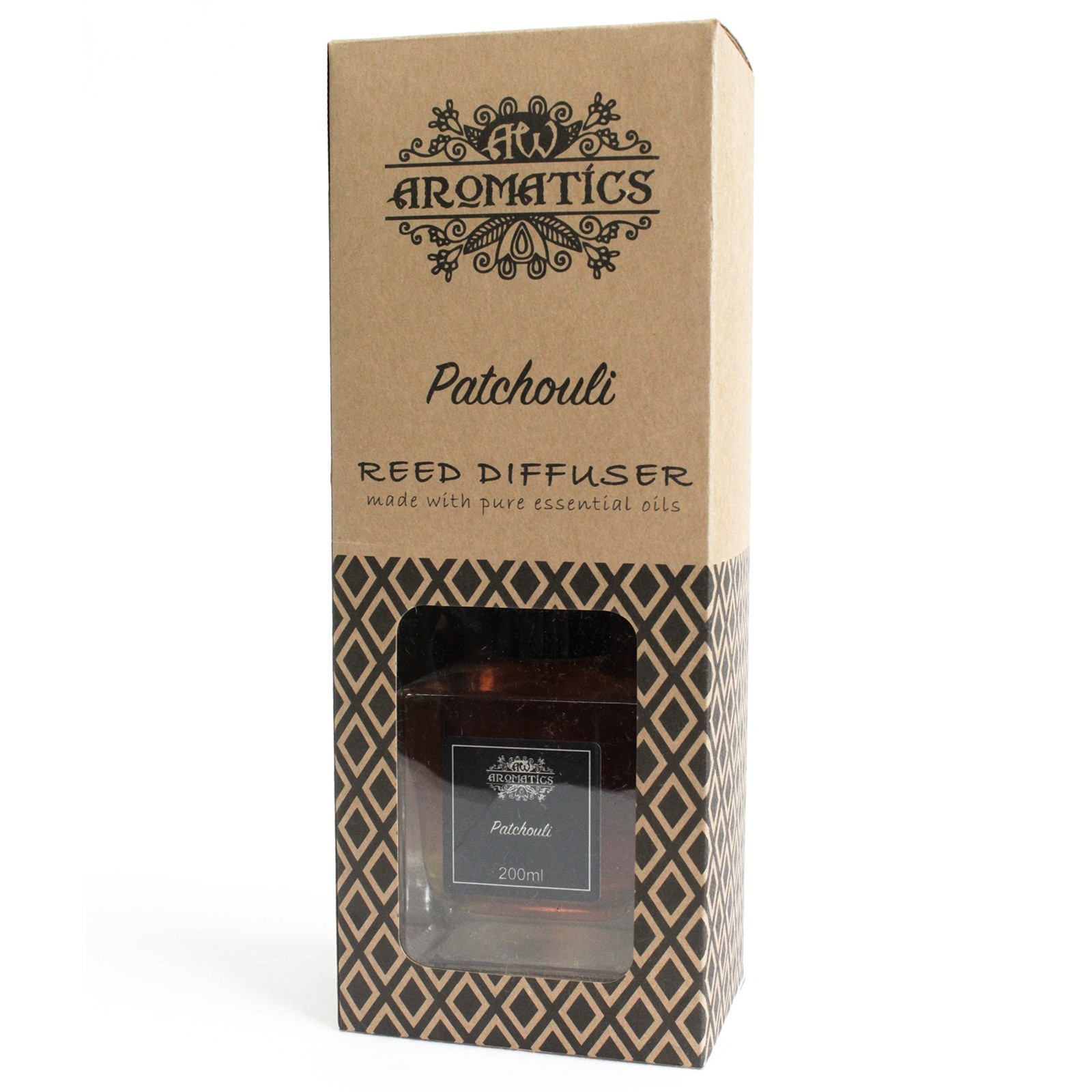 Geurstokjes - Patchouli - 200ml Riet Diffuser
