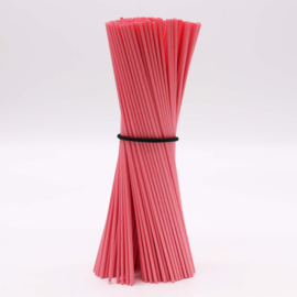 Luxe Losse Geurstokjes - 25 Stuks - Roze - Vezel - 25cmx3mm