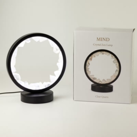 Edelsteen Halo Lamp – Zen Geest – Bergkristal