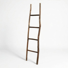 Woonladder Teakhout Chocolade Bruin – 1.5 M