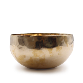 Grote Koperen Klankschaal Goud - 17cm